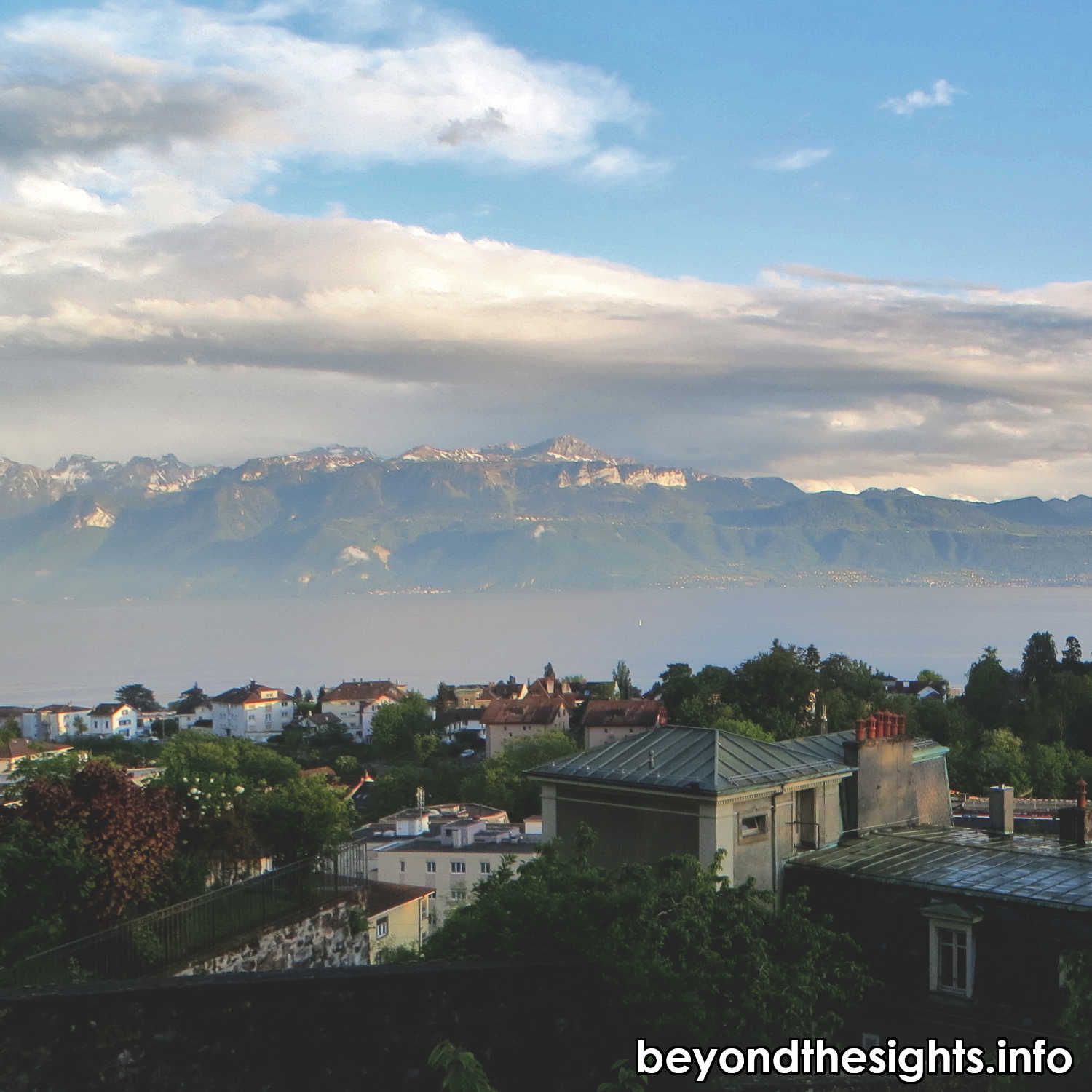 Panorama from Lausanne