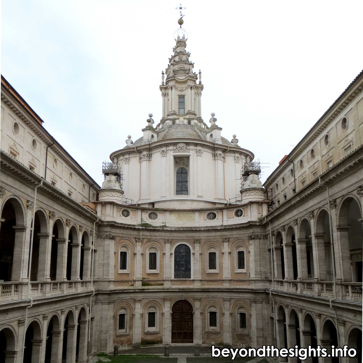 Facade of Sant'Ivo alla Sapienza, Francesco Borromini